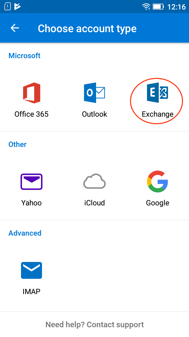 how to set up outlook email account on my android phone